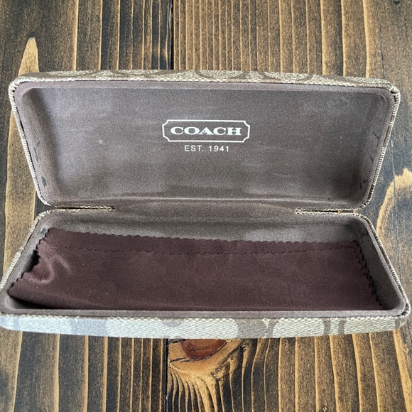 Coach Tortoise & Rhinestone Glasses - Picture 2 of 8